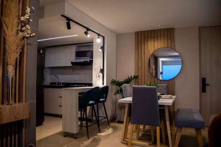 Lujoso y central apto justo donde vibra Cali